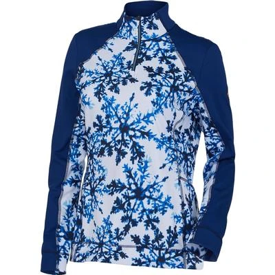 Spyder Savona Zip T-Neck Top Women's 2 Spyder Savona Zip T-Neck Top Women's - Image 2