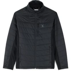 Spyder Glissade Hybrid Insulator Jacket Men's 6 Spyder Glissade Hybrid Insulator Jacket Men's -Spyder 104580 BLACKBLACK m