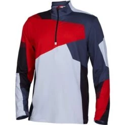 Spyder Leader Zip T-Neck Top Men's