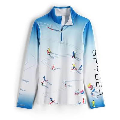 Spyder Birds Eye Zip T-Neck Women's 1 Spyder Birds Eye Zip T-Neck Women's