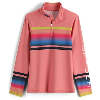 Spyder Ombre Zip T-Neck Women's 2 Spyder Ombre Zip T-Neck Women's - Image 2