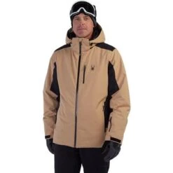 Spyder Vertex Insulated Jacket Men's 5 Spyder Vertex Insulated Jacket Men's -Spyder 107729 TANNIN m