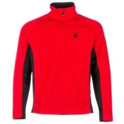 Spyder Outbound 1/2-Zip Mid Weight Core Sweater Men's 8 Spyder Outbound 1/2-Zip Mid Weight Core Sweater Men's -Spyder 11948 REDBLACKRED m