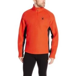 Spyder Pitch 1/2-Zip Heavy Weight Core Sweater Men's 11 Spyder Pitch 1/2-Zip Heavy Weight Core Sweater Men's -Spyder 11954 VOLCANO m
