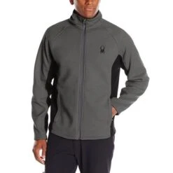 Spyder Constant Full-Zip Sweater Men's 8 Spyder Constant Full-Zip Sweater Men's -Spyder 11998 POLARBLACK m