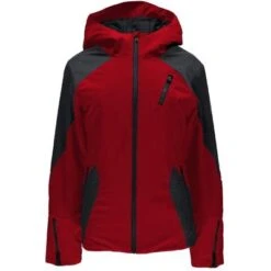 Spyder Avery Jacket Women's 5 Spyder Avery Jacket Women's -Spyder 18997 REDBLACK m