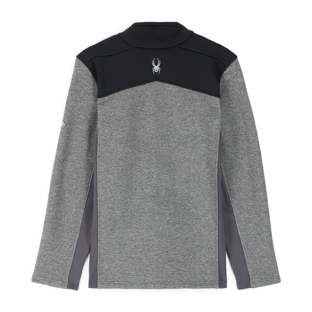 Spyder Mens Encore Full Zip - Black Ebony 2 Spyder Mens Encore Full Zip - Black Ebony - Image 2