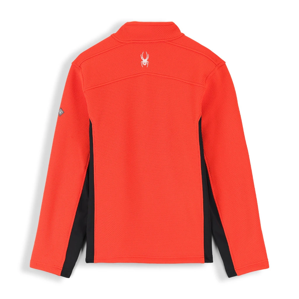 Spyder Mens Encore Half Zip - Volcano 2 Spyder Mens Encore Half Zip - Volcano - Image 2