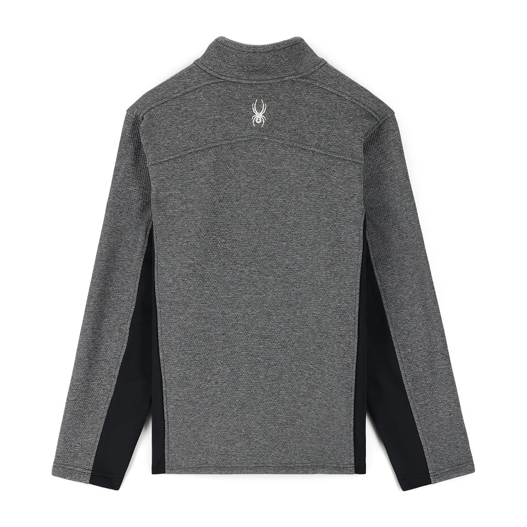 Spyder Mens Encore Half Zip - Ebony Black 2 Spyder Mens Encore Half Zip - Ebony Black - Image 2