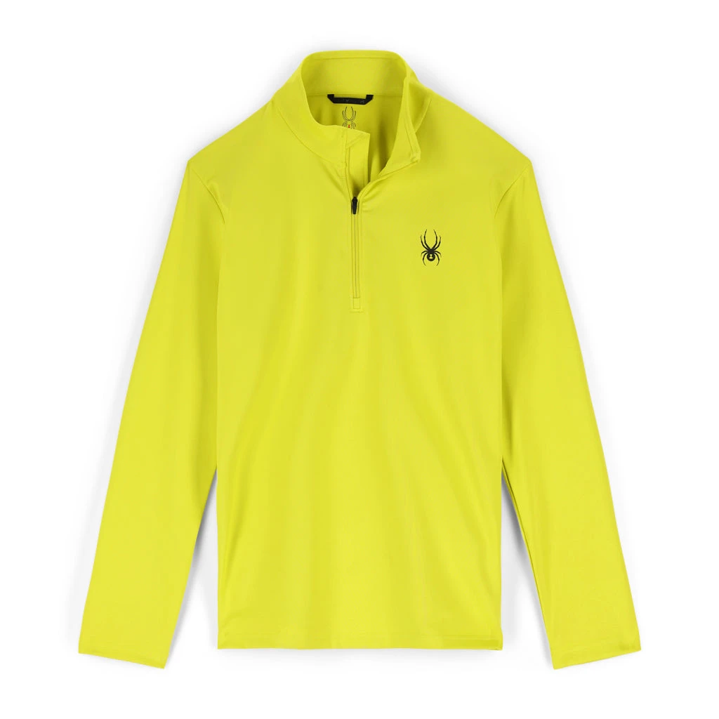 Spyder Mens Prospect Half Zip - Citron 1 Spyder Mens Prospect Half Zip - Citron
