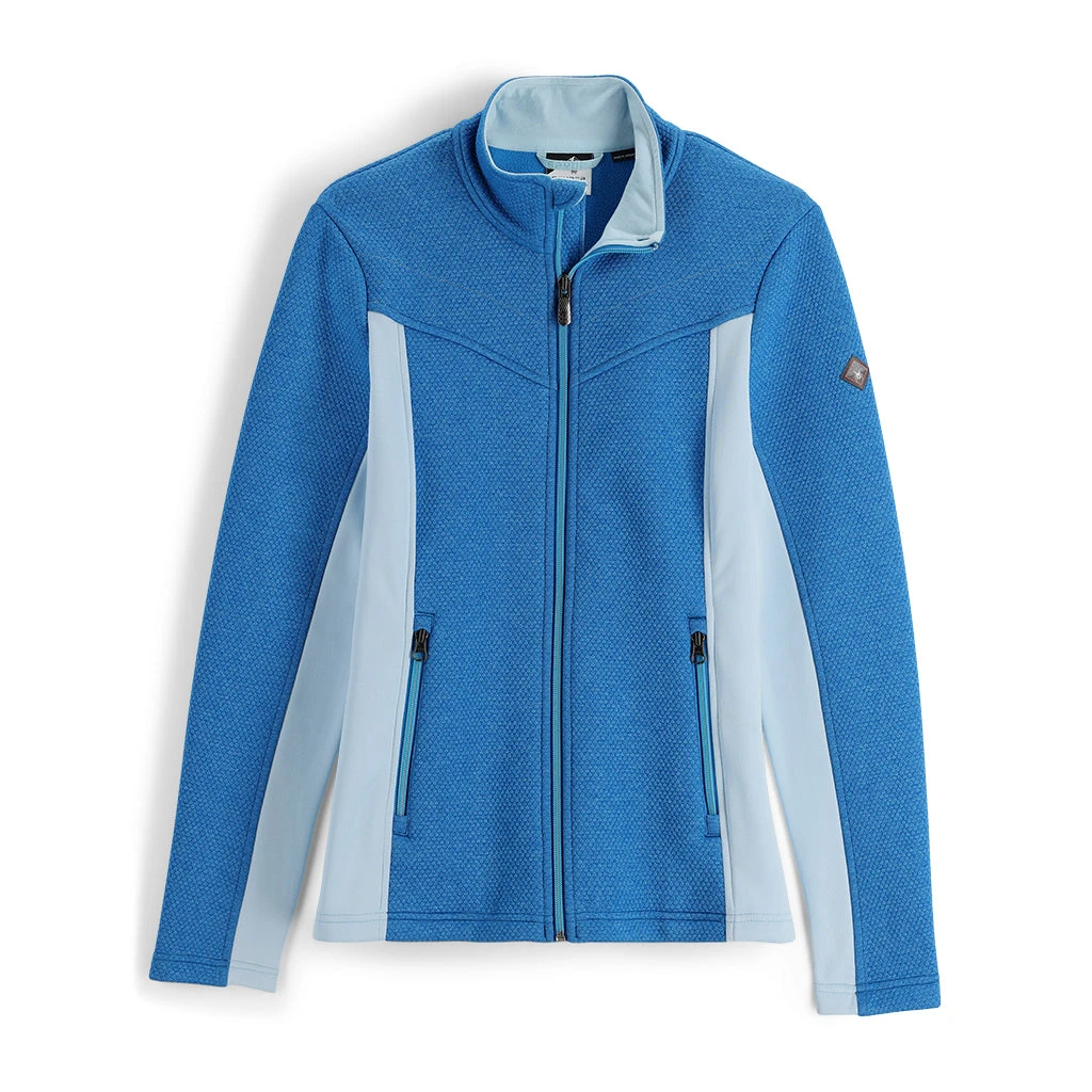 Spyder Womens Encore Full Zip - Collegiate 2 Spyder Womens Encore Full Zip - Collegiate - Image 2