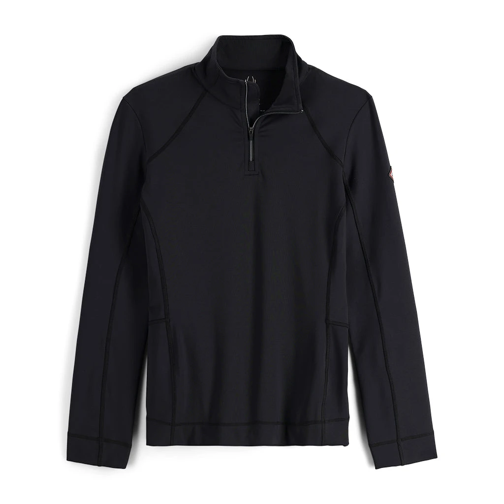 Spyder Womens Savona Half Zip - Black 1 Spyder Womens Savona Half Zip - Black