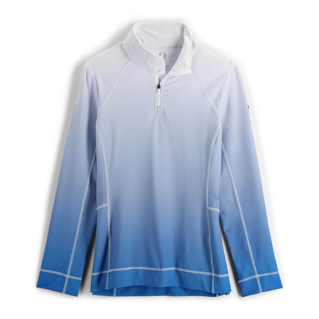 Spyder Womens Savona Half Zip - Defrost Collegiate 1 Spyder Womens Savona Half Zip - Defrost Collegiate