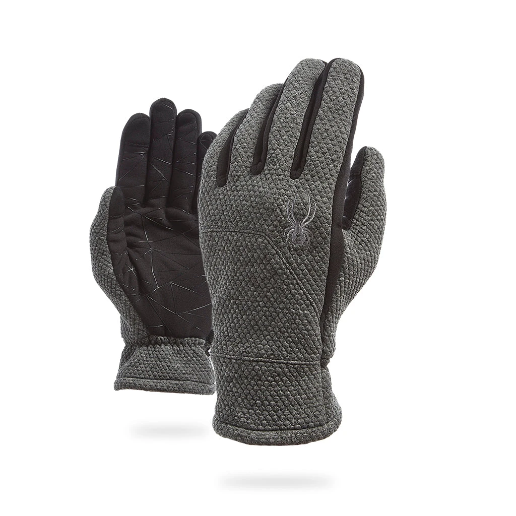 Spyder Mens Encore Glove - Ebony 2 Spyder Mens Encore Glove - Ebony - Image 2