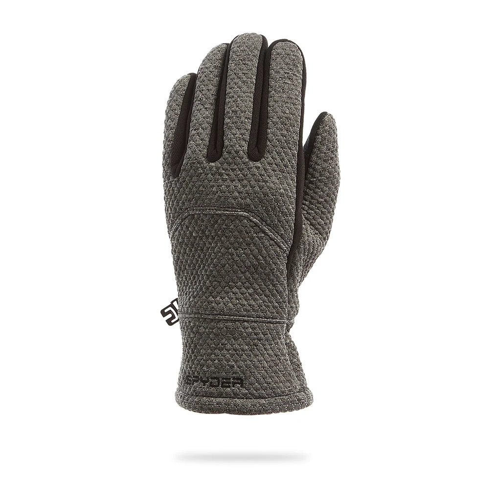 Spyder Womens Encore Glove - Ebony Ebony 3 Spyder Womens Encore Glove - Ebony Ebony - Image 3