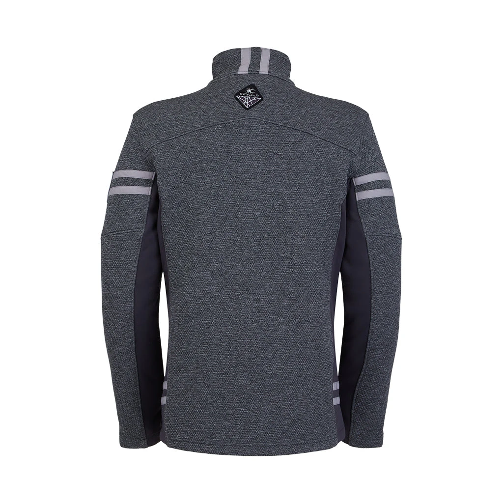 Spyder Mens Wengen Full Zip - Ebony (2021) 6 Spyder Mens Wengen Full Zip - Ebony (2021) - Image 6