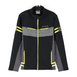 Spyder Mens Wengen Encore Full Zip - Black Citron