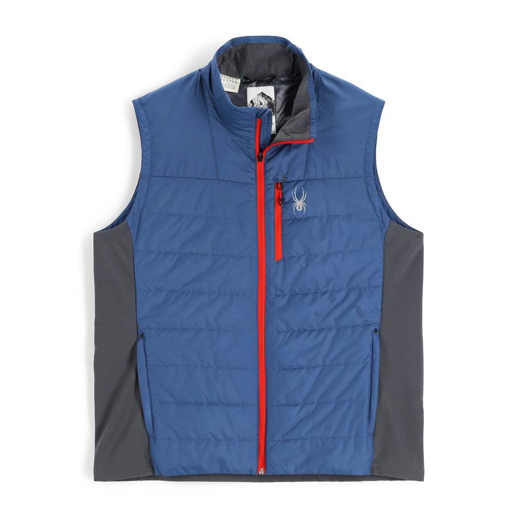 Spyder Mens Glissade Vest - Abyss Volcano 2 Spyder Mens Glissade Vest - Abyss Volcano - Image 2