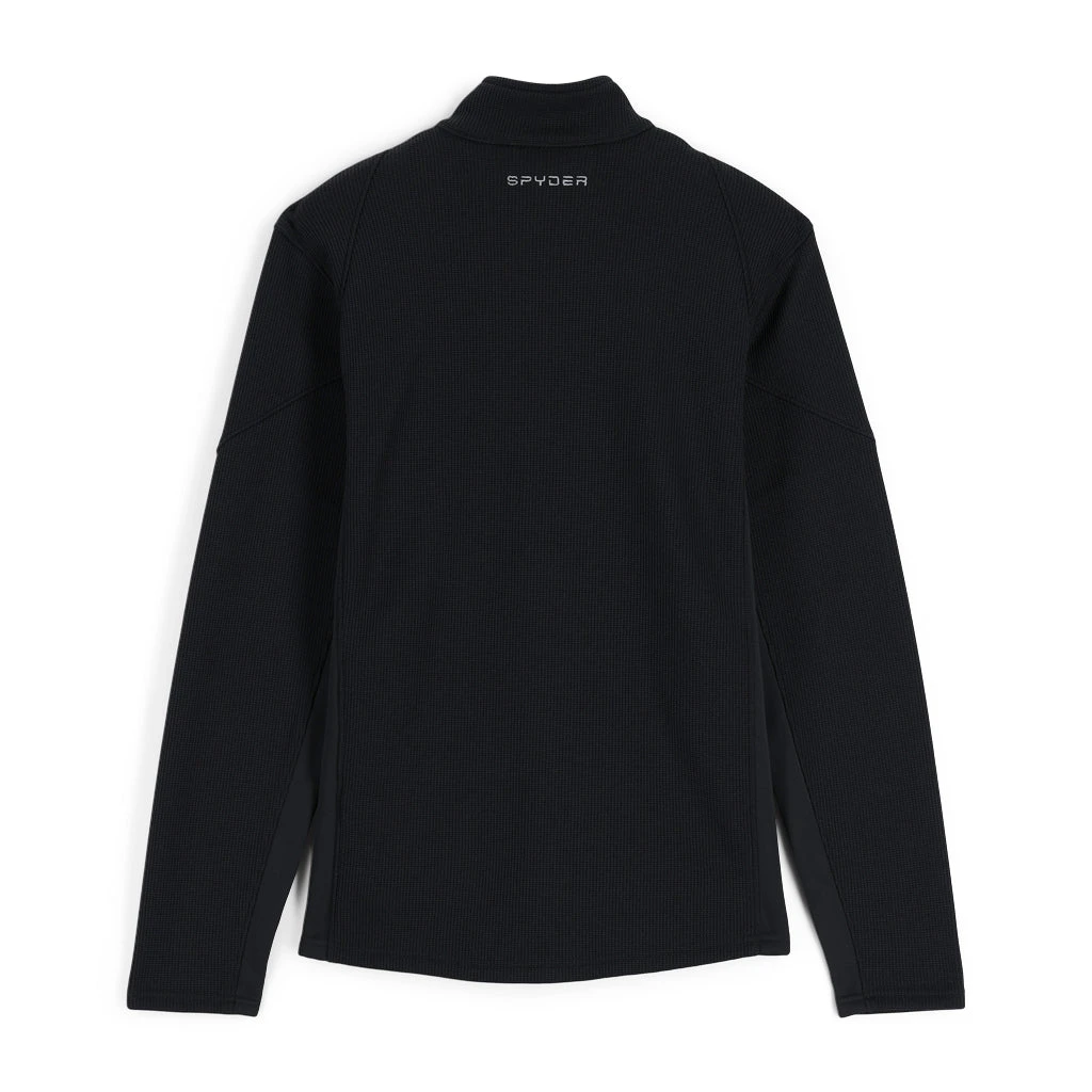 Spyder Mens Bandit Full Zip - Black 2 Spyder Mens Bandit Full Zip - Black - Image 2