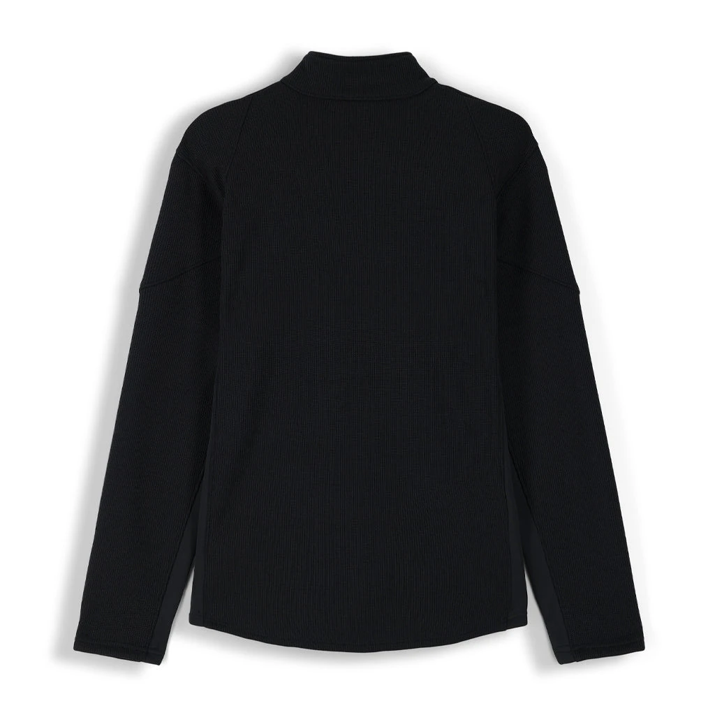 Spyder Mens Bandit Half Zip - Black 2 Spyder Mens Bandit Half Zip - Black - Image 2