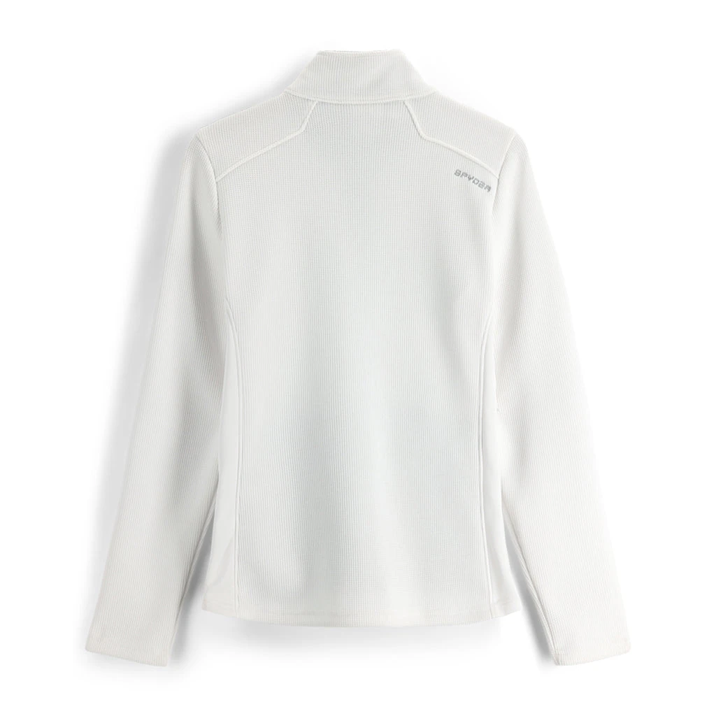Spyder Womens Bandita Full Zip - White White 2 Spyder Womens Bandita Full Zip - White White - Image 2