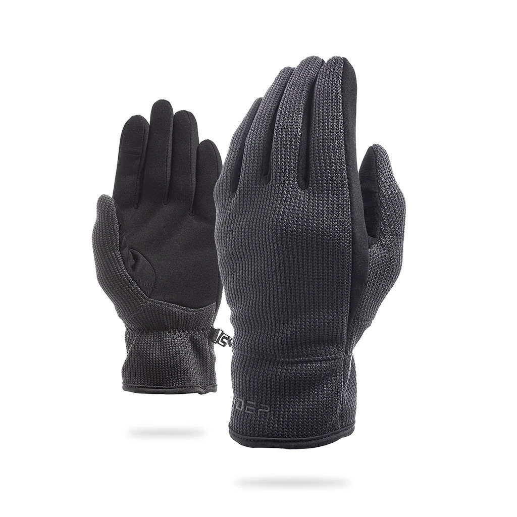 Spyder Mens Bandit Glove - Ebony 1 Spyder Mens Bandit Glove - Ebony