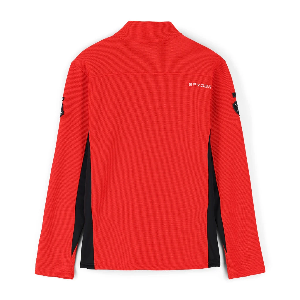 Spyder Mens Bandit Wengen Half Zip - Volcano 2 Spyder Mens Bandit Wengen Half Zip - Volcano - Image 2