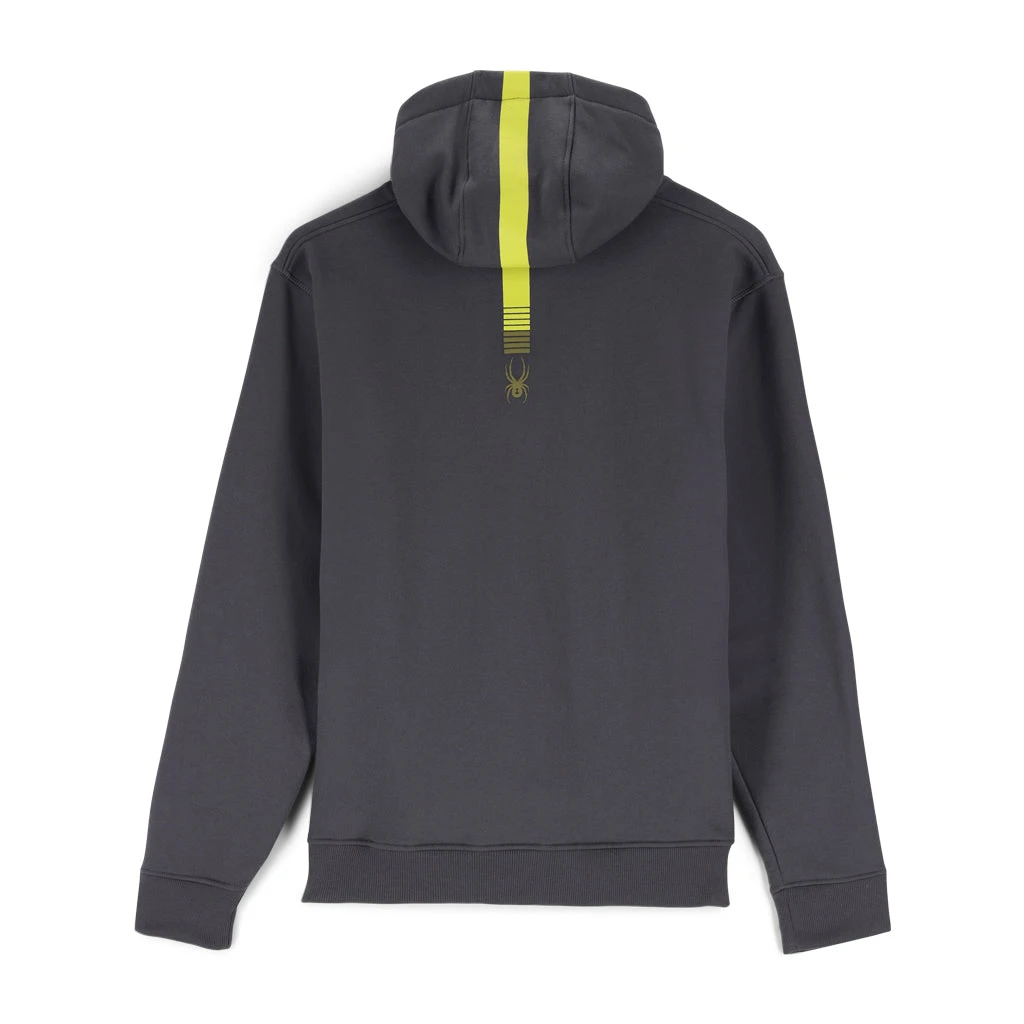 Spyder Mens Retro Logo Pullover - Ebony 2 Spyder Mens Retro Logo Pullover - Ebony - Image 2