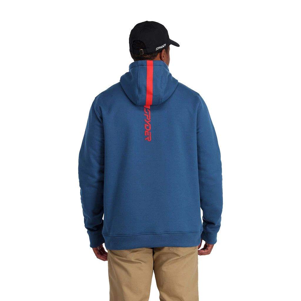 Spyder Mens Retro Logo Pullover - Abyss Volcano 2 Spyder Mens Retro Logo Pullover - Abyss Volcano - Image 2