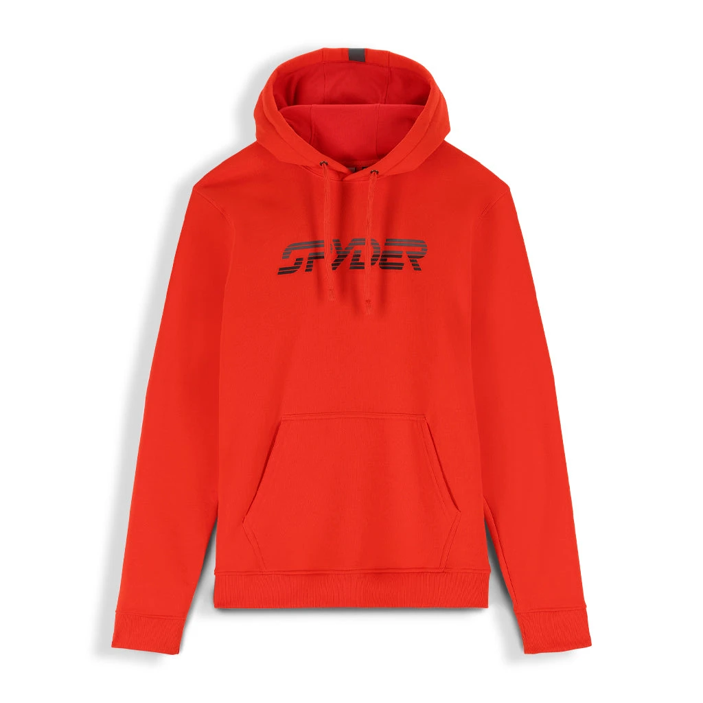 Spyder Mens Retro Logo Pullover - Volcano 1 Spyder Mens Retro Logo Pullover - Volcano