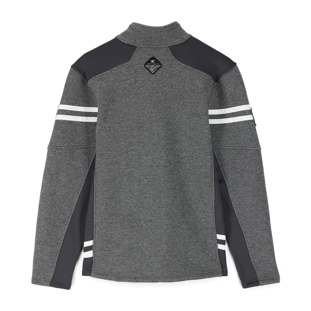 Spyder Mens Wengen Half Zip - Ebony 3 Spyder Mens Wengen Half Zip - Ebony - Image 3