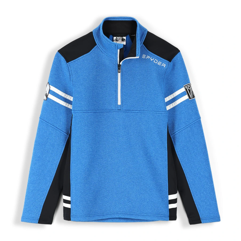 Spyder Mens Wengen Half Zip - Collegiate 1 Spyder Mens Wengen Half Zip - Collegiate