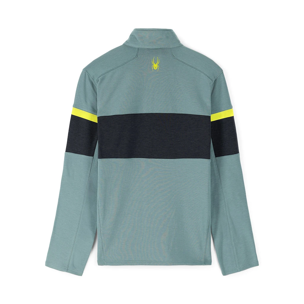 Spyder Mens Speed Full Zip - Tundra Citron 2 Spyder Mens Speed Full Zip - Tundra Citron - Image 2