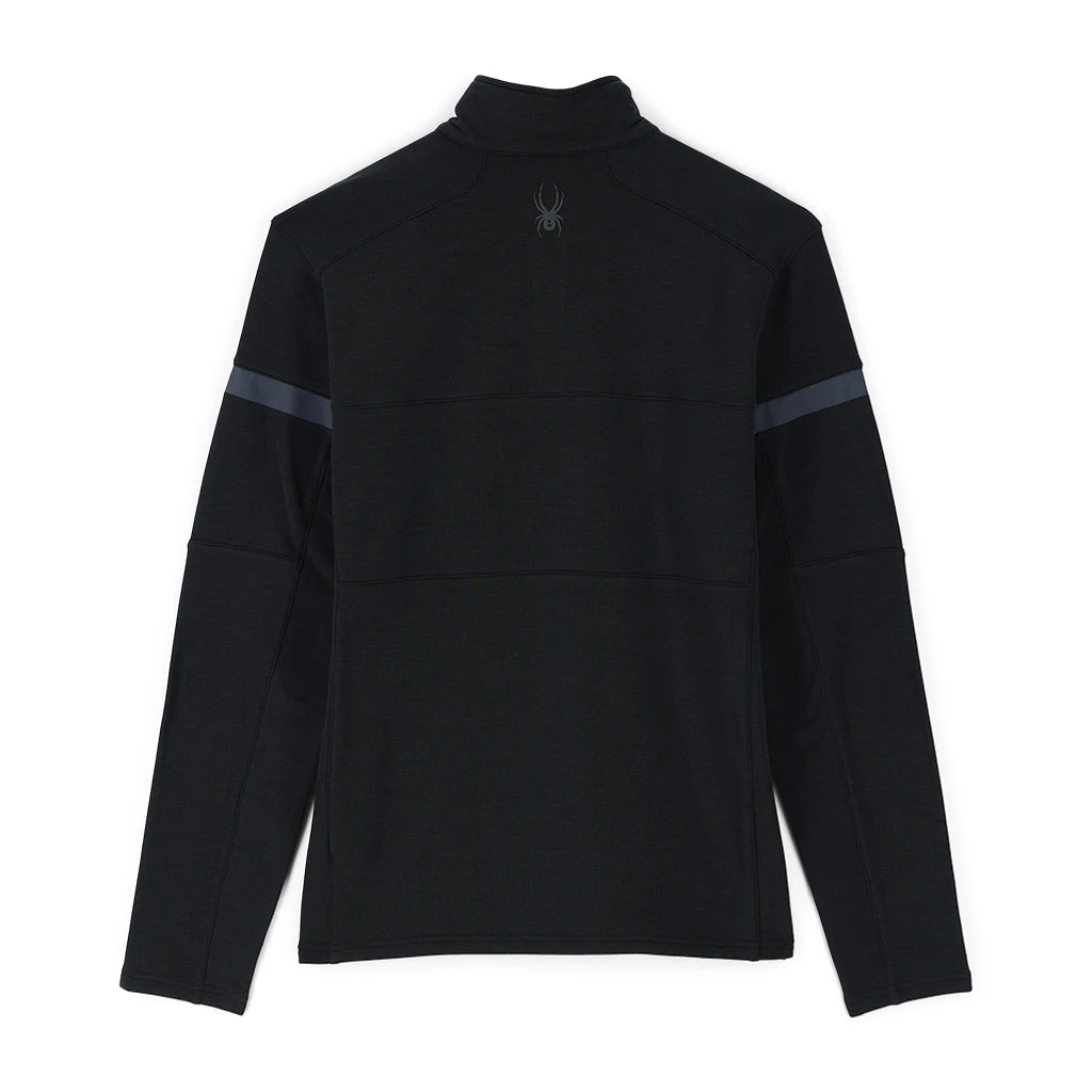 Spyder Mens Speed Half Zip - Black 2 Spyder Mens Speed Half Zip - Black - Image 2