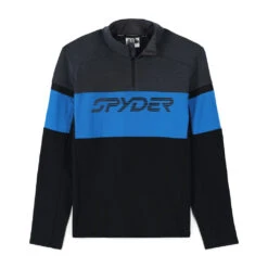 Spyder 19 Spyder Mens Speed Half Zip - Black Collegiate