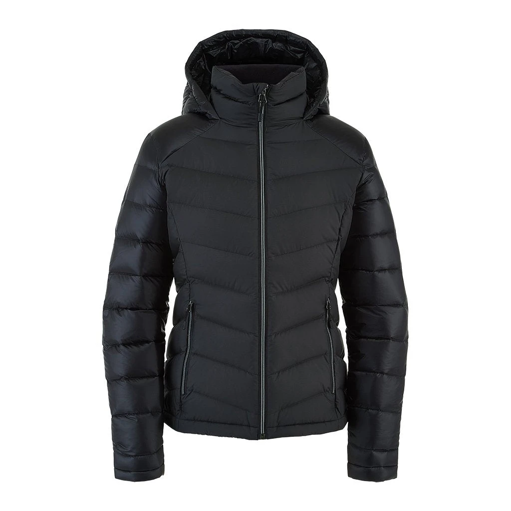 Spyder Womens Timeless Hooded - Black (2021) 1 Spyder Womens Timeless Hooded - Black (2021)