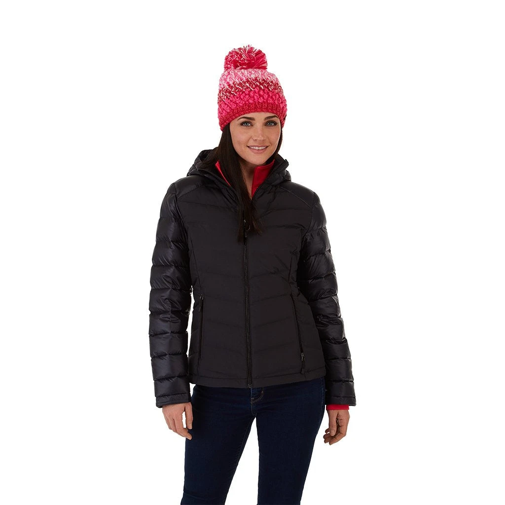 Spyder Womens Timeless Hooded - Black (2021) 2 Spyder Womens Timeless Hooded - Black (2021) - Image 2