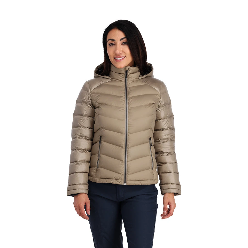 Spyder Womens Timeless Hooded - Cashmere 3 Spyder Womens Timeless Hooded - Cashmere - Image 3