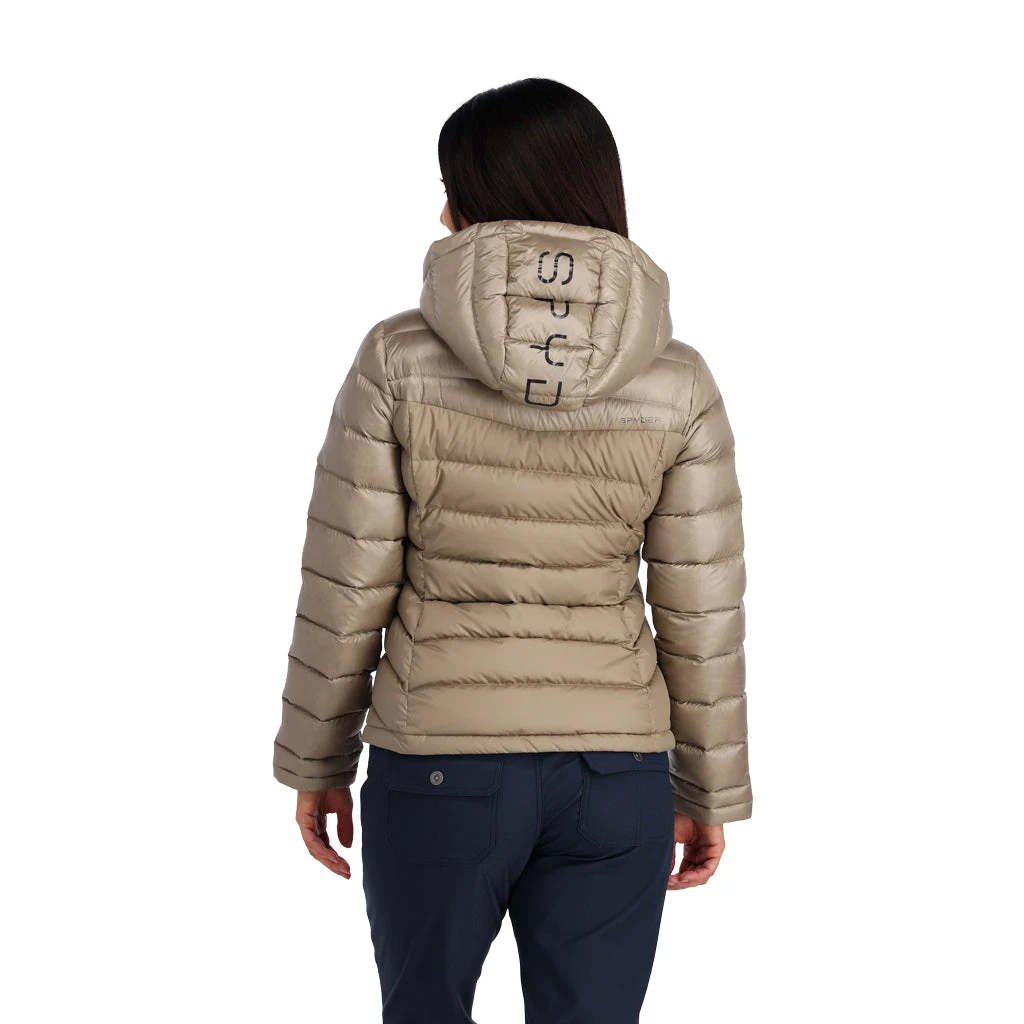 Spyder Womens Timeless Hooded - Cashmere 4 Spyder Womens Timeless Hooded - Cashmere - Image 4