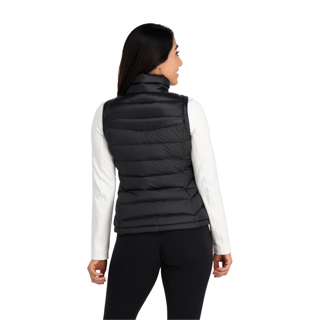 Spyder Womens Timeless Vest - Black Black 3 Spyder Womens Timeless Vest - Black Black - Image 3