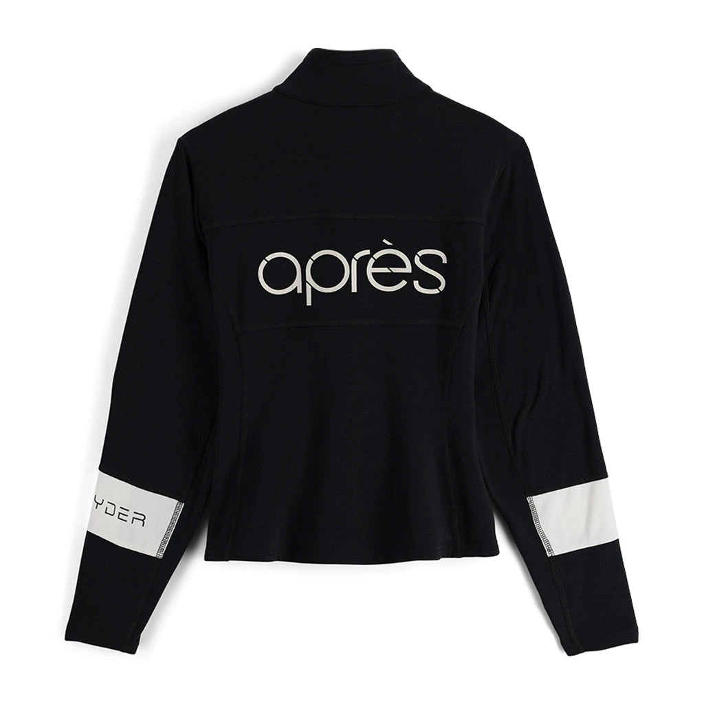 Spyder Womens Speed Full Zip - Black 2 Spyder Womens Speed Full Zip - Black - Image 2