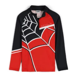Spyder Big Boys Web Half Zip - Volcano