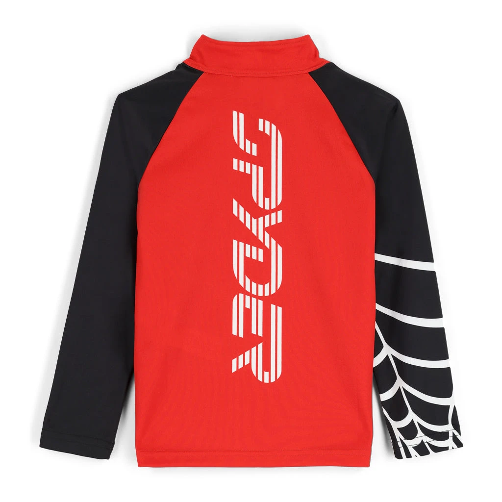 Spyder Little Boys Bug Half Zip - Volcano 2 Spyder Little Boys Bug Half Zip - Volcano - Image 2