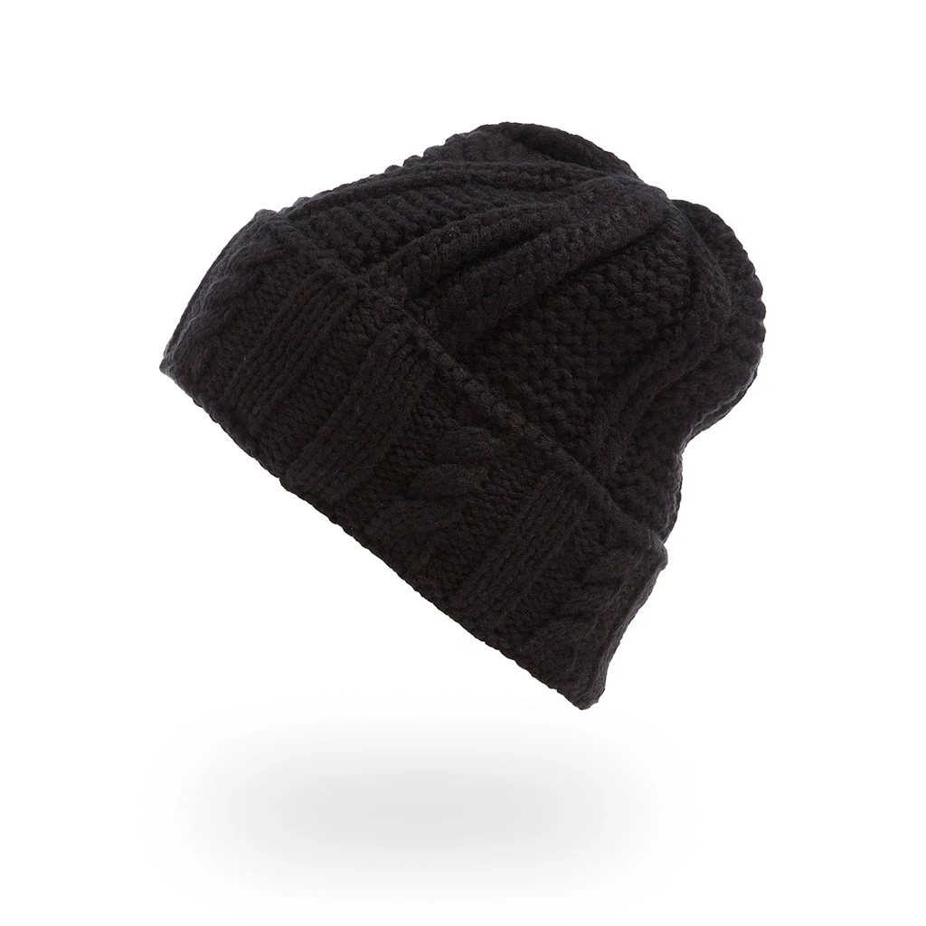 Spyder Womens Cable Knit - Black 2 Spyder Womens Cable Knit - Black - Image 2