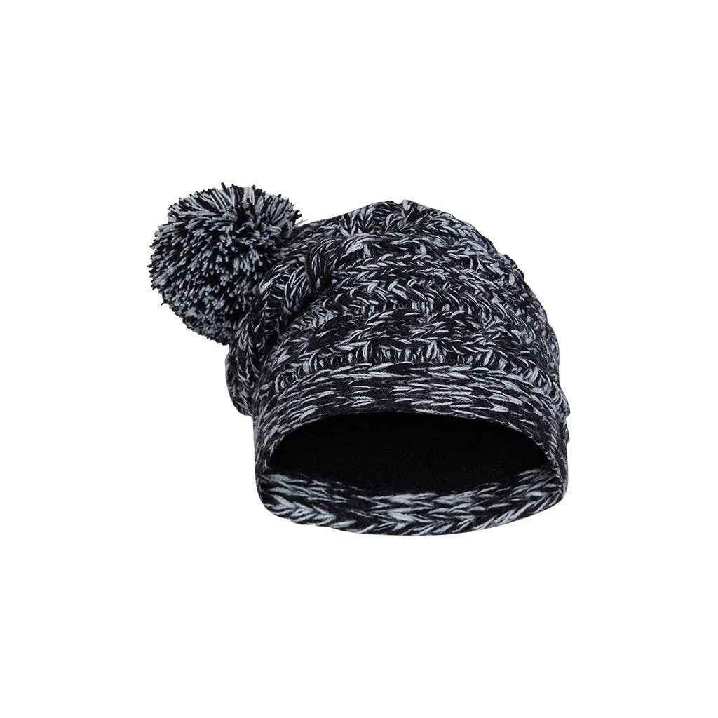 Spyder Womens Twisty Knit Pom - Black 3 Spyder Womens Twisty Knit Pom - Black - Image 3