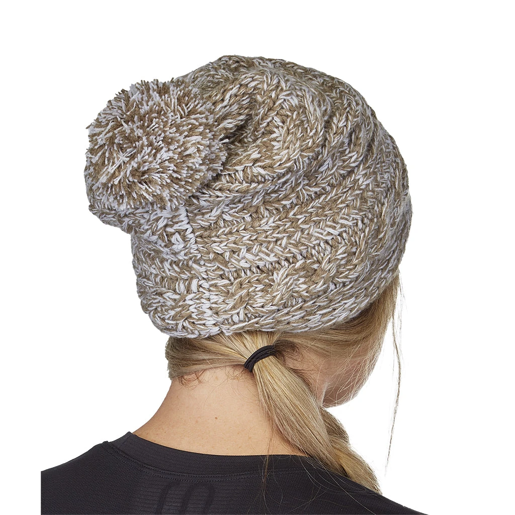 Spyder Womens Twisty Knit Pom - Cashmere 2 Spyder Womens Twisty Knit Pom - Cashmere - Image 2