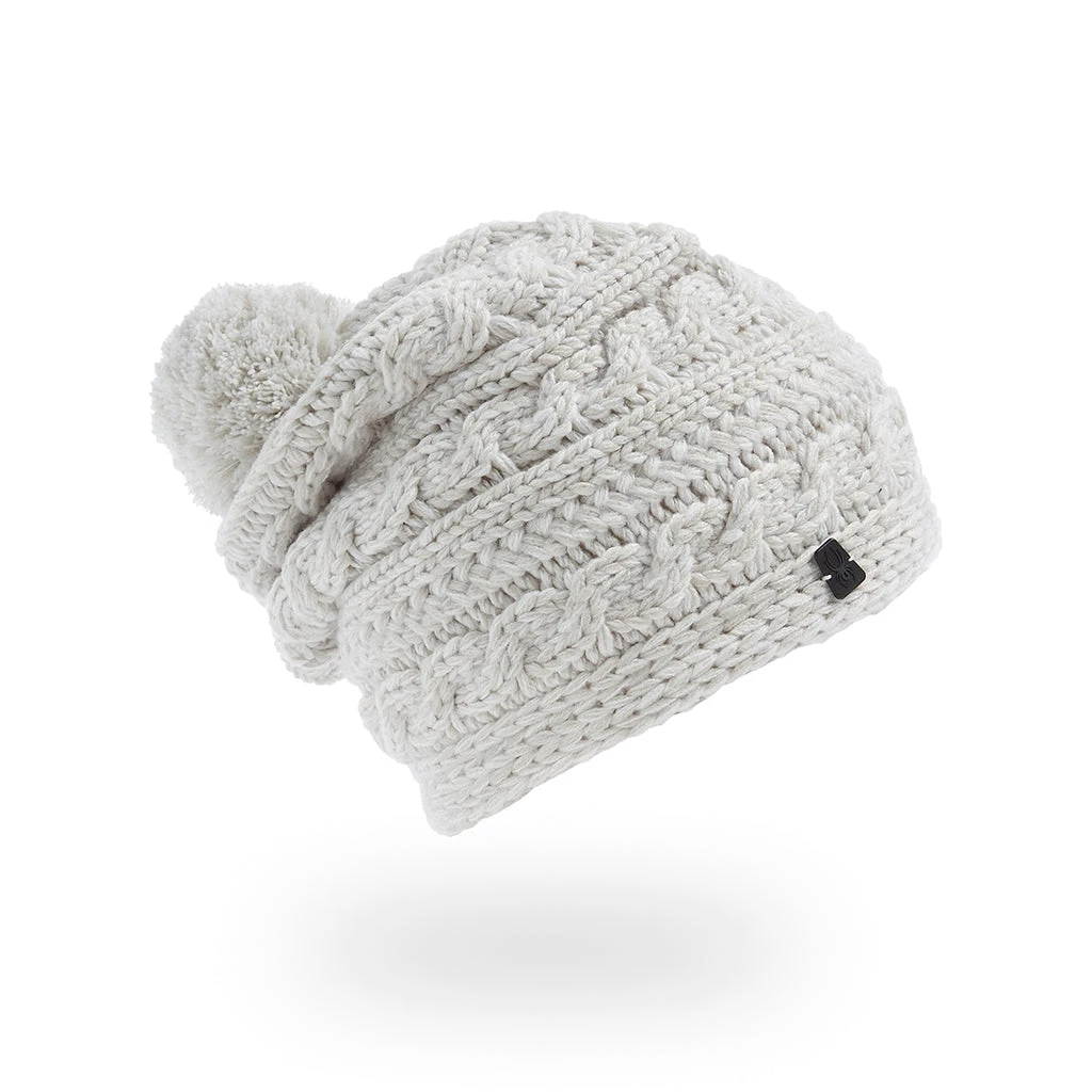 Spyder Womens Twisty Knit Pom - White 2 Spyder Womens Twisty Knit Pom - White - Image 2