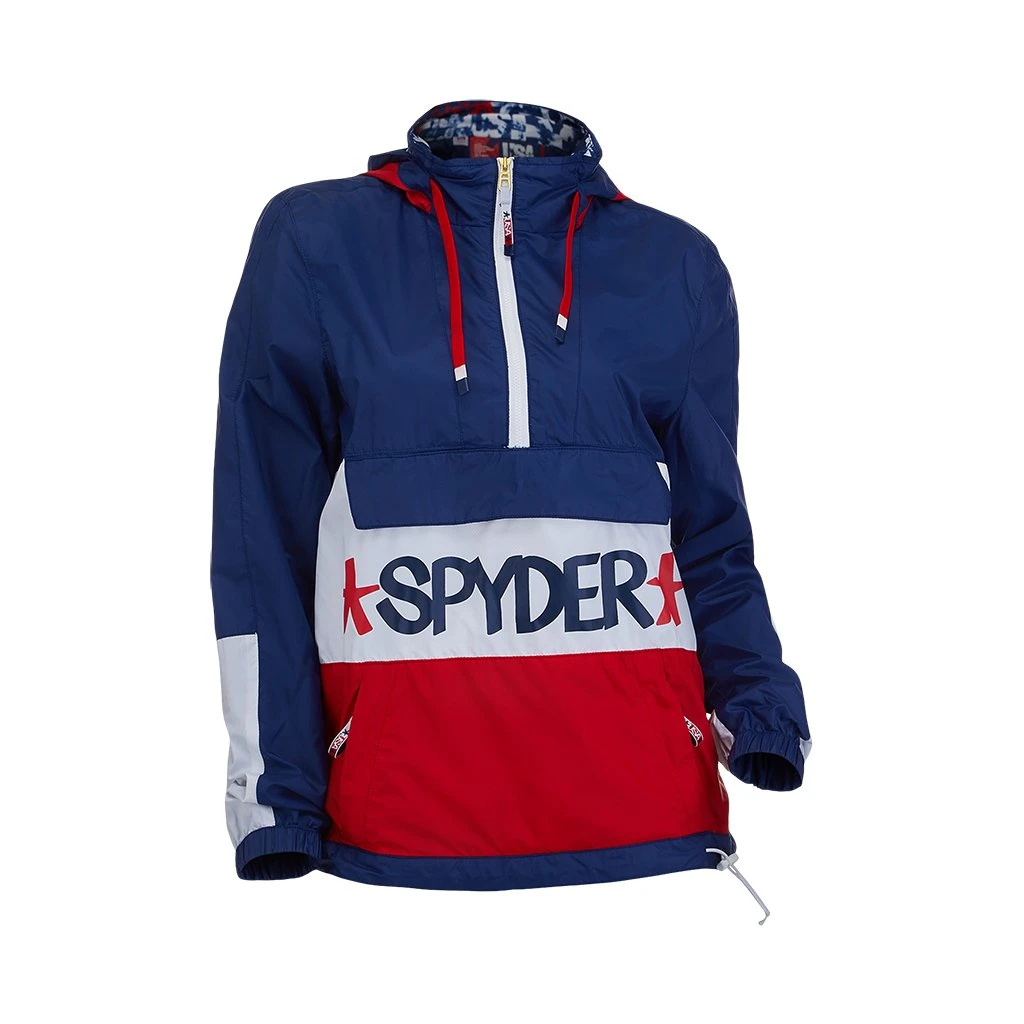 Spyder Womens Haze USA Windbreaker - National (2021) 3 Spyder Womens Haze USA Windbreaker - National (2021) - Image 3