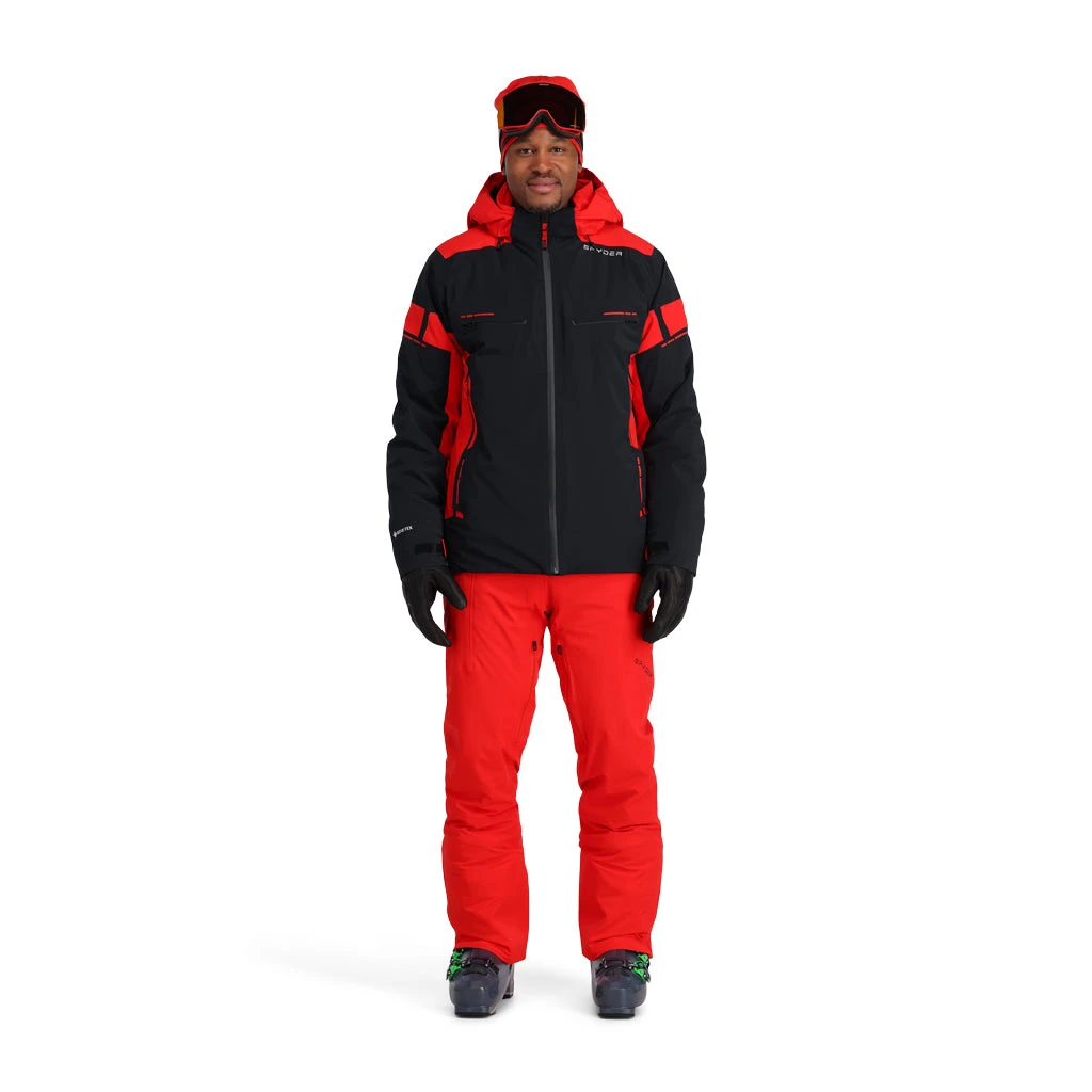 Spyder Mens Monterosa - Black Volcano 4 Spyder Mens Monterosa - Black Volcano - Image 4