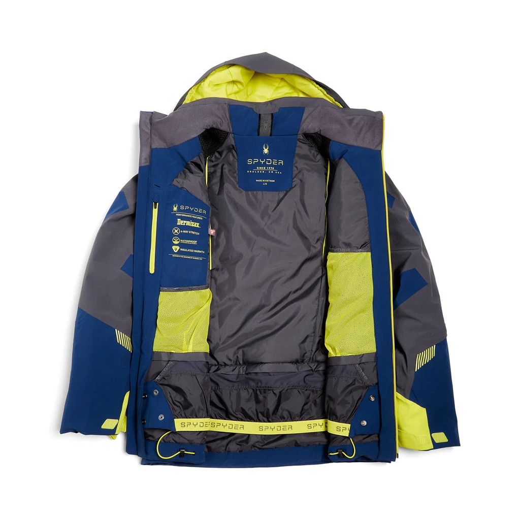 Spyder Mens Leader - Abyss Citron 8 Spyder Mens Leader - Abyss Citron - Image 8